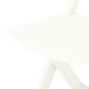 vidaXL foldbare havestole 2 stk. plastik hvid