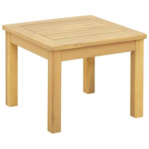 vidaXL Sofabord Lys akacie 45 x 45 x 36 cm Massivt Akacietr&aelig;