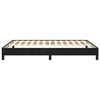 vidaXL Sengeramme uden madras Sort 140x200 cm Fl&oslash;jl