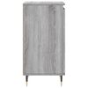 vidaXL skænke 2 stk. 40x35x70 cm konstrueret træ grå sonoma-eg