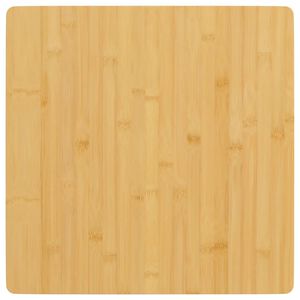 vidaXL bordplade 40x40x2,5 cm bambus