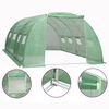 vidaXL drivhus 16 m&sup2; 4x4x2 m