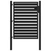 vidaXL havel&aring;ge l&aring;sbar 100x120 cm aluminium sort