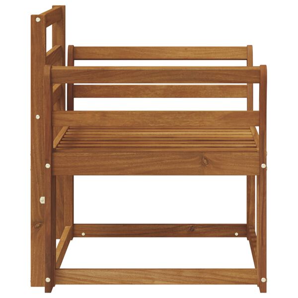 vidaXL Udend&oslash;rs sofa Massivt Akacietr&aelig; Naturfarvet