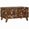 vidaXL Sofabord Flerfarvet 80 x 54 x 45 cm Solid genbrugs tr&aelig;