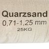 vidaXL filtersand 25 kg 0,71-1,25 mm