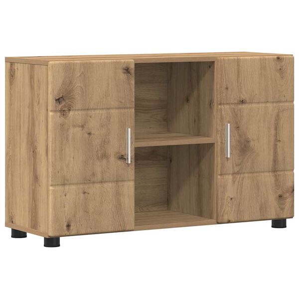 vidaXL Sideboard Artisan Egetr&aelig; 88,5 x 30,5 x 55,5 cm Konstrueret tr&aelig;