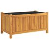 vidaXL plantekasse med for 80x42x40 cm massivt akacietr&aelig;