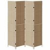 vidaXL Rumdeler Beige 196 x 200 cm polyrattan