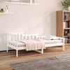 vidaXL daybed uden madras 80x200 cm massivt fyrretr&aelig; hvid