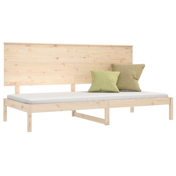 vidaXL daybed uden madras 80x200 cm massivt fyrretr&aelig;