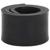 vidaXL gummikant til sneplov 120x10x1 cm sort