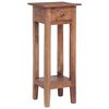 vidaXL plantebord 30x30x75 cm massivt mahognitr&aelig;