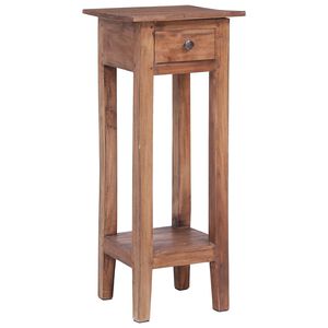 vidaXL plantebord 30x30x75 cm massivt mahognitr&aelig;