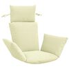 vidaXL Adirondack Pude PUTTEN 100% polyester Cremefarvet