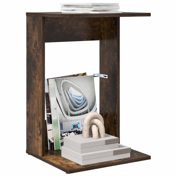 vidaXL Sidebord R&oslash;get eg 40 x 38 x 62,5 cm Konstrueret tr&aelig;