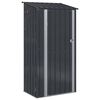 vidaXL Haveskure Antracit 103 x 74 x 200 cm Metal