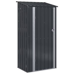 vidaXL Haveskure Antracit 103 x 74 x 200 cm Metal