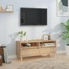 vidaXL tv-bord 100x34,5x44,5 cm konstrueret tr&aelig; sonoma-eg