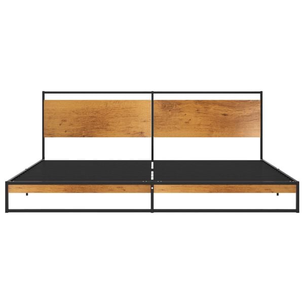 vidaXL sengestel 200x200 cm metal
