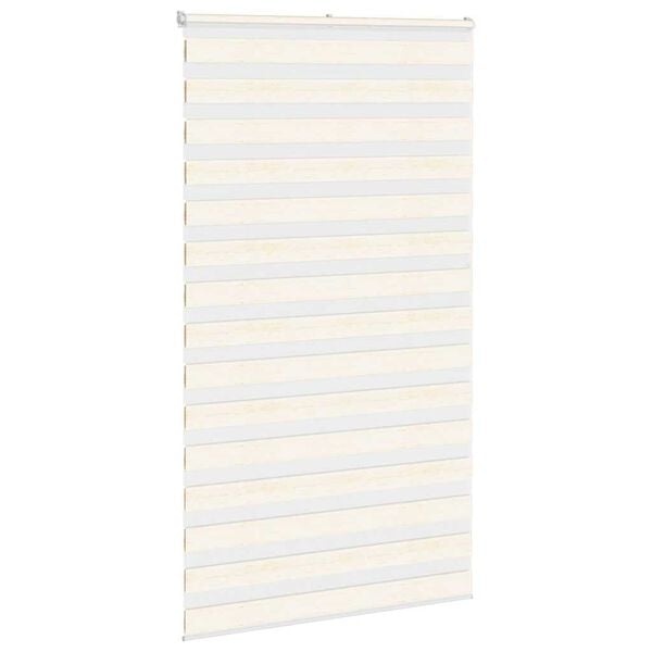 vidaXL zebragardin marmorbeige 130x230 cm stofbredde 125,9cm polyester