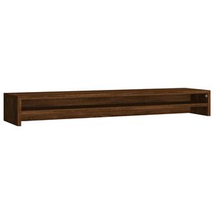 vidaXL sk&aelig;rmstander 100x24x13 cm konstrueret tr&aelig; brun egetr&aelig;sfarve