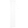 vidaXL Persienner Indstillelig Hvid 213 x 40 cm PVC