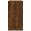 vidaXL v&aelig;ghylder 2 stk. 30x15x30 cm kubeformet brun egetr&aelig;sfarve