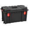 vidaXL transportabel flightcase 57x35x32,5 cm PP sort