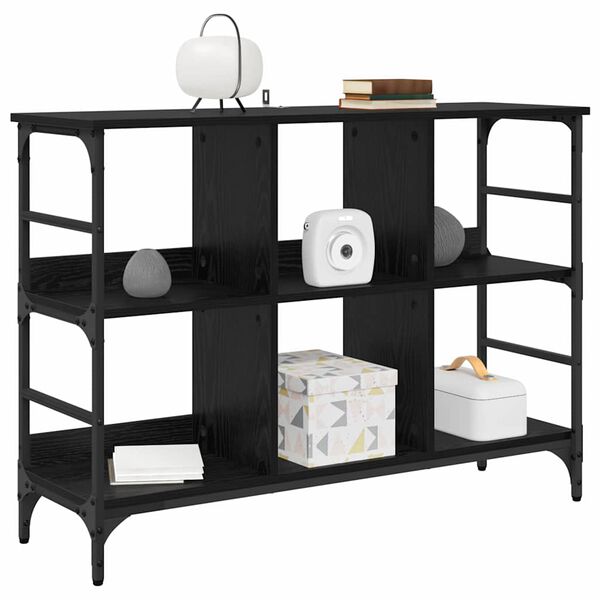 vidaXL Sideboard Sort 102 x 32 x 73.5 cm Konstrueret træ