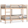 vidaXL k&oslash;jeseng 80x200 cm massivt fyrretr&aelig;