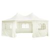 vidaXL Havel&aelig;rred 6 x 4,5 x 3 m Cremefarvet Stof