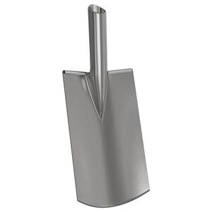 vidaXL Skovlhoved S&oslash;lv 43 x 17 cm Pulverlakeret st&aring;l