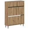vidaXL Sko skab ZWOLLE 78 x 24 x 103 cm Konstrueret tr&aelig; Artisan-eg