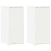 vidaXL skoskabe 2 stk. 32x35x70 cm konstrueret tr&aelig; hvid