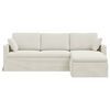 vidaXL Sofa Creme Samlede dimensioner: 228 x 134 x 80 cm (B x D x H)