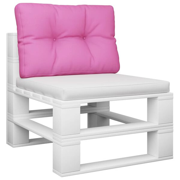 vidaxL pallehynde 50x40x12 cm stof pink