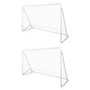 vidaXL fodboldm&aring;l 2 stk. 240 x 90 x 150 cm