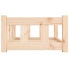 vidaXL hundeseng 65,5x50,5x28 cm massivt fyrretræ
