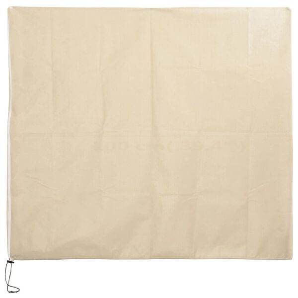 vidaXL plantebeskyttelse med lynl&aring;s 70 g/m&sup2; 3,93x3,5 m