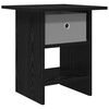 vidaXL Sengebord Sort eg 41 x 40 x 45 cm Konstrueret tr&aelig;