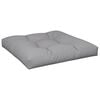 vidaxL pallehynde 70x70x12 cm stof gr&aring;