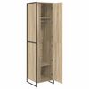 vidaXL Warderobe med dør 2 pcs Sonoma 50 x 50 x 200 cm Konstrueret træ