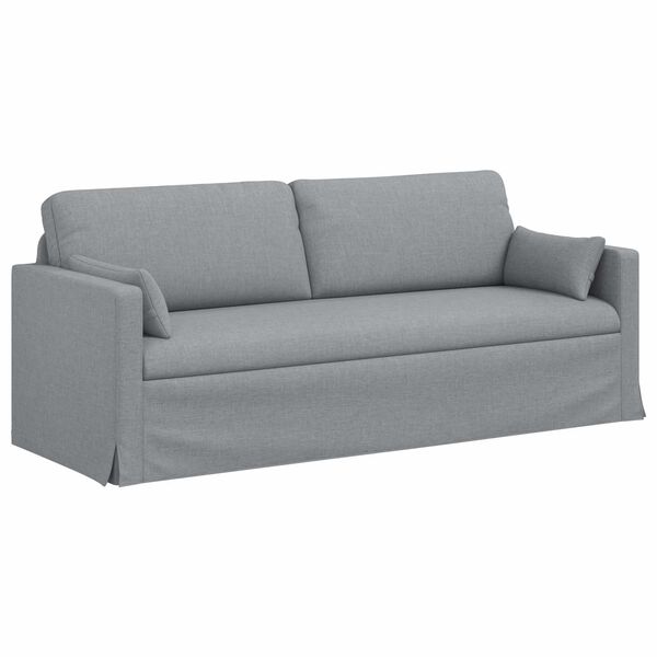 vidaXL Sofa Lysegr&aring; Samlede dimensioner: 78 x 78 x 80 cm (B x D x H)