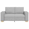 vidaXL 2-personers sofa skygr&aring; 120 cm stof