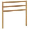 vidaXL Rygst&oslash;tte Modul Hvid 79 x 4 x 73 cm Massivt Akacietr&aelig;