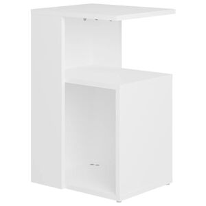 vidaXL sidebord 36x30x56 cm konstrueret tr&aelig; hvid