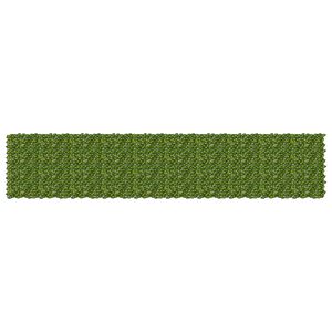 vidaXL Altanscreen med blade Gr&oslash;n og Gul 500 x 100 cm