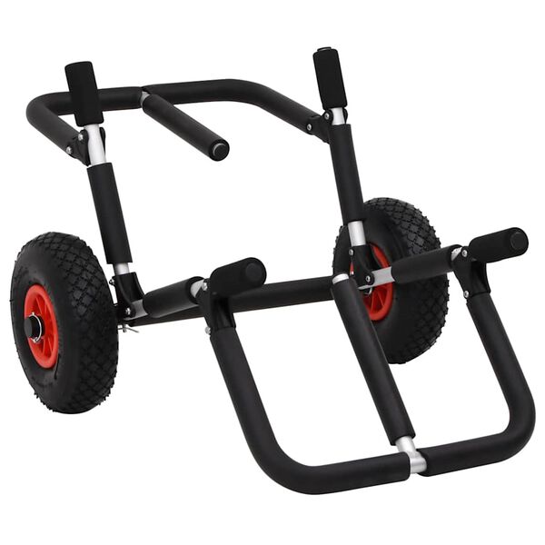 vidaXL SUP Trolley til 2 surfbrætter 90 kg foldbar aluminium