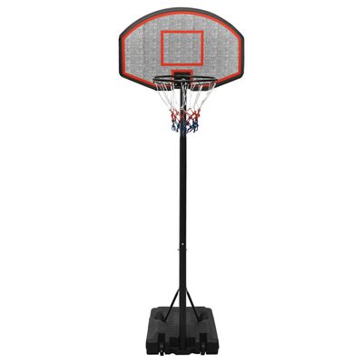 vidaXL basketballstativ 237-307 cm polyethylen sort